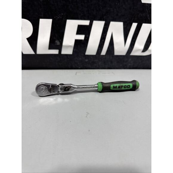 Matco Tools Other - NEW! Matco Tools AFR68LFG 1/4” Locking Flex Head Ratchet Green